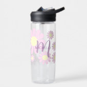 Daisy Pink Monogram Waterfles (Links)