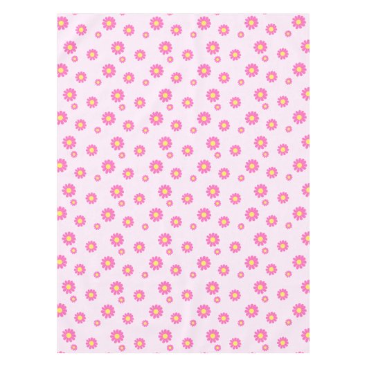 Daisy Pink Tafelkleed (Voorkant)