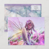 Daisy Post Card Briefkaart (Voorkant / Achterkant)