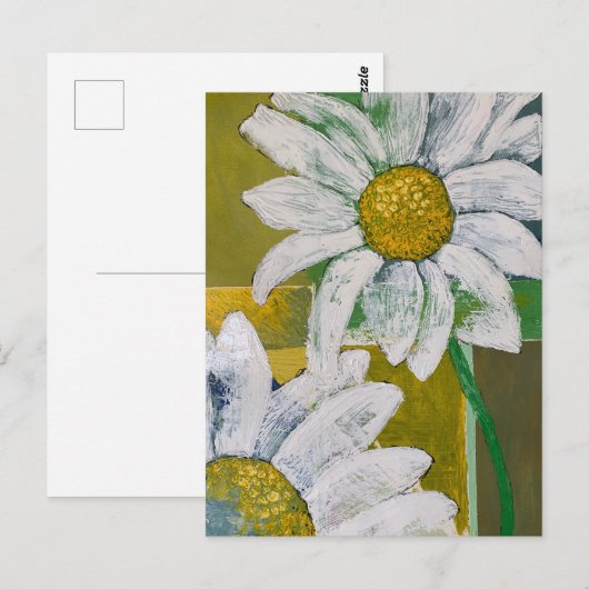 Daisy Post Card Briefkaart (Voorkant / Achterkant)