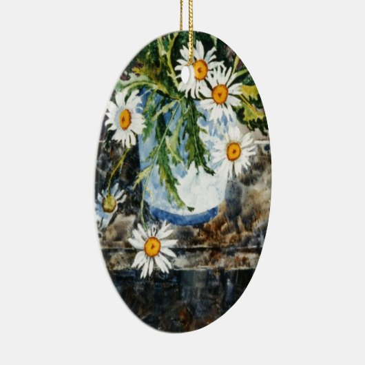 "Daisy Pot" Floral Ornament (Rechts)
