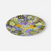 Daisy ,Primrose, Daffodil Flowers Papieren Bordje (Gekanteld)