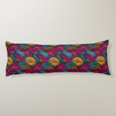 Daisy Print Cozy Home Romantische Wig Lichaamskussen (Achterkant)