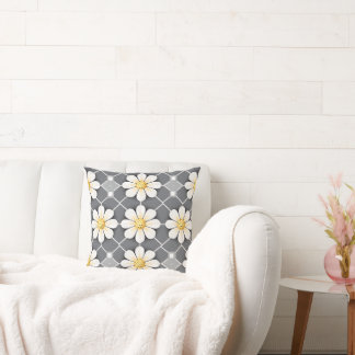 Daisy Print Kussen