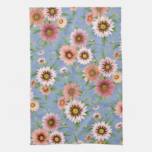 Daisy Print Theedoek (Verticaal)