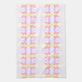  Daisy Print Theedoek met Roze (Verticaal)