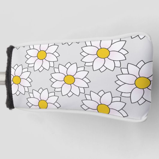 Daisy Putter Golfheadcover (Voorkant)