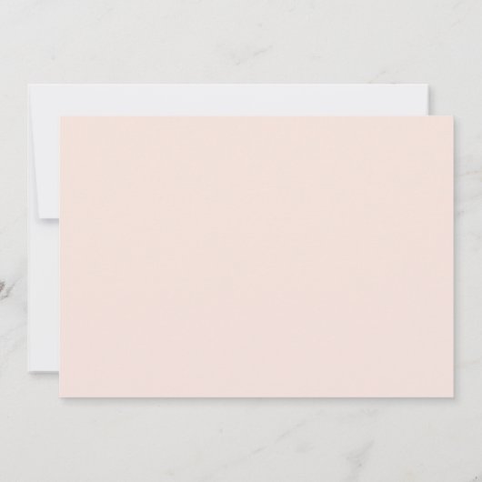 Daisy Rainbow Peach Roze Verjaardag Kaart (Achterkant)