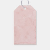 Daisy Rainbow Retro Verjaardag Bedankt Cadeaulabel (Achterkant)