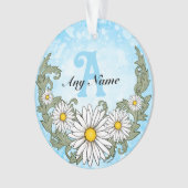 Daisy Rand Monogram Ornament (voorkant)
