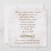 Daisy Reaffimation of Vows Kaart (Achterkant)