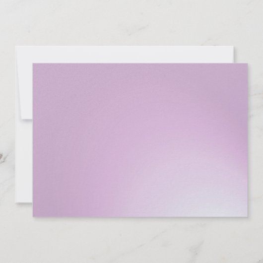 Daisy Rehearsal Dinner Kaart (Achterkant)