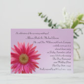 Daisy Rehearsal Dinner Kaart (Staand voorkant)