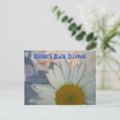 Daisy Rehoboth Beach Briefkaart (Staand voorkant)
