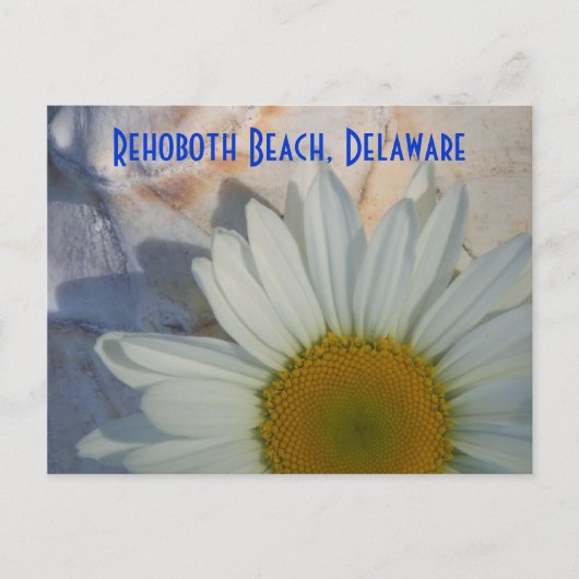 Daisy Rehoboth Beach Briefkaart (Voorkant)