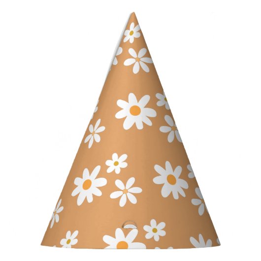 Daisy Retro birthday party hats Feesthoedjes (Links)