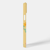Daisy Retro Bouquet in Geel Case-Mate iPhone Case (Achterkant / Rechts)