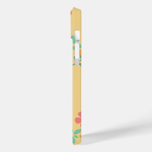 Daisy Retro Bouquet in Geel Case-Mate iPhone Case (Achterkant / Links)