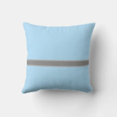 Daisy Ribbon Blue Wedding Jubileum Sierkussen (Achterkant)