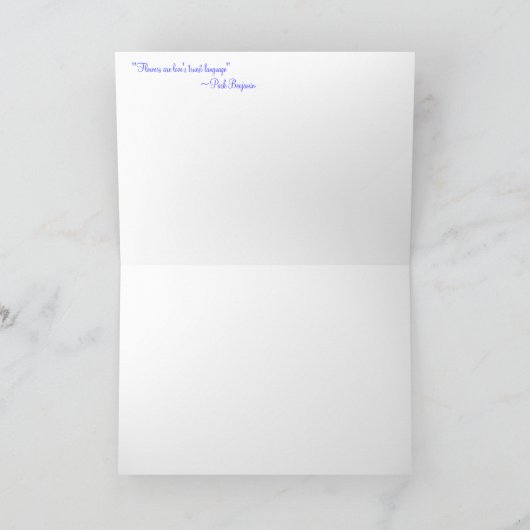 Daisy Ring Kaart (Binnen)