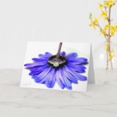 Daisy Ring Kaart (Gele Bloem)