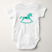 Daisy Rocking Horse Romper (Achterkant)