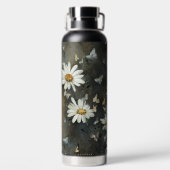 Daisy Roestvrij staalwaterfles Waterfles (Achterkant)