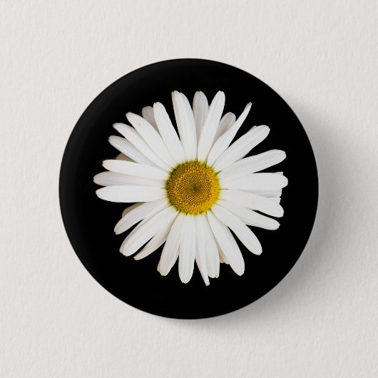 Daisy Ronde Button 5,7 Cm (Voorkant)