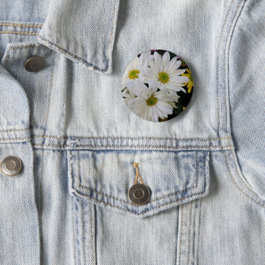 Daisy Ronde Button 5,7 Cm (In situ)
