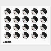Daisy Ronde Sticker (Vel)