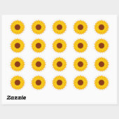 Daisy Ronde Sticker (Vel)