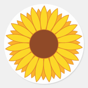 Daisy Ronde Sticker