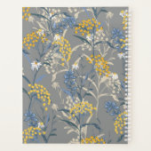 Daisy Rowan Navy & Yellow Berries Botanische Flora Planner (Achterkant)