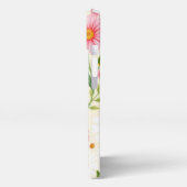 Daisy & Roze Bloemen Patroon Telefoonhoes iPhone Hoesje (Linkerkant)