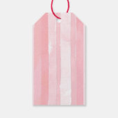 Daisy Roze en Rood Bedankt Berry Veel Verjaardag Cadeaulabel (Achterkant)