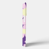 Daisy Roze Paarse Monogram Case-Mate iPhone Case (Achterkant / Rechts)