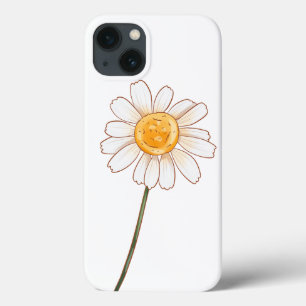 Daisy – Rustieke Wildflower Illustratie Case-Mate iPhone Case