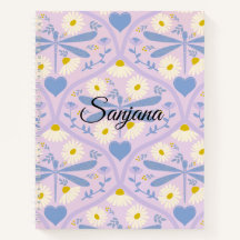 Daisy’s en Dragon Print Spiral Note Book