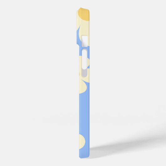 daisy Schattige bloemen sinaasappel blauw Geperson Case-Mate iPhone Case (Achterkant / Links)