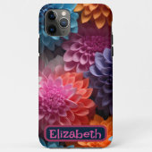 Daisy Seamless Pattern Stoere iPhone / iPad hoesje (Achterkant)