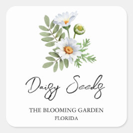 Daisy Seeds label
