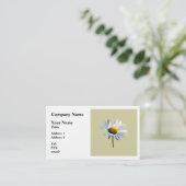 Daisy Shadow en Light Visitekaartje (Staand voorkant)