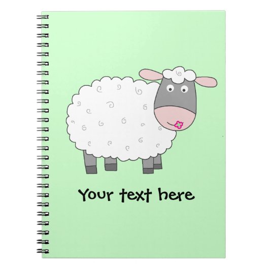 Daisy Sheep Notitieboek (Voorkant)