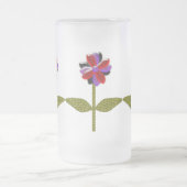 Daisy Shining Plastic Frosted Glass Mok (Center)