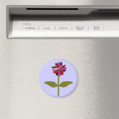 Daisy Shining Plastic Magnet (Insitu (Vaatwasser))