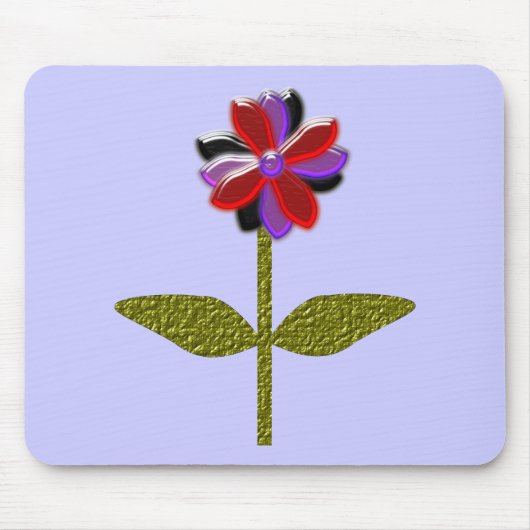 Daisy Shining Plastic Mousepad Muismat (Voorkant)