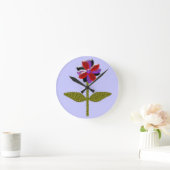 Daisy Shining Plastic Wall Clock Ronde Klok (Huis)