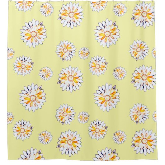 Daisy Shower Curtain Douchegordijn (Voorkant)