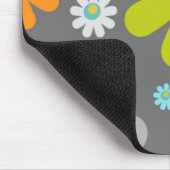 daisy Silver Grey Mousepad Muismat (Hoek)