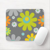 daisy Silver Grey Mousepad Muismat (Met muis)